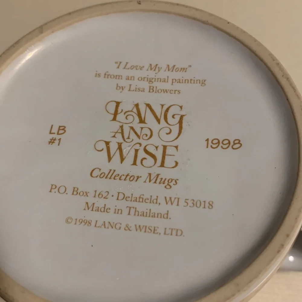 Lang and Wise Collector Mug